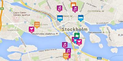 Eşcinsel harita Stockholm haritası 