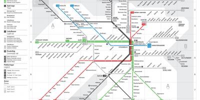 Sl metro haritası 