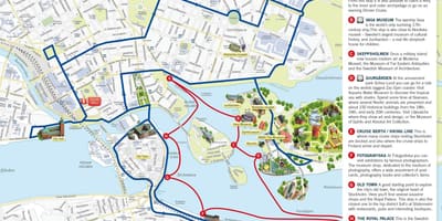 Stockholm Limanı haritası 