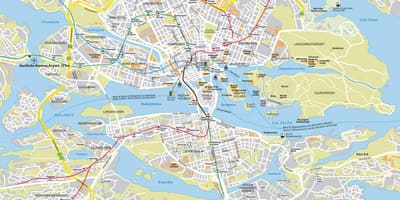 Stockholm sokak haritası 