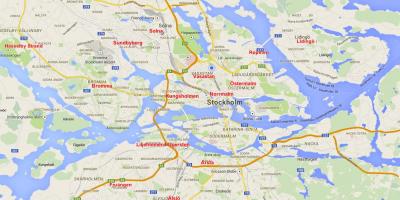 Stockholm Stockholm haritası 